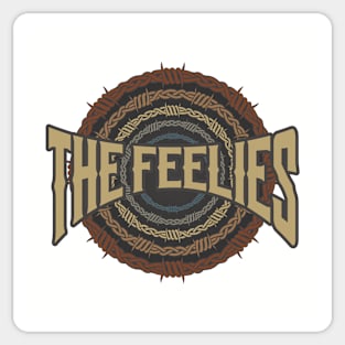 The Feelies Barbed Wire Sticker